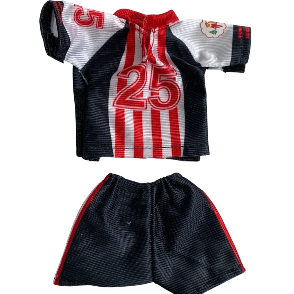 Elf on the Shelf Spirited Soccer Uniform Set Claus Couture Collection